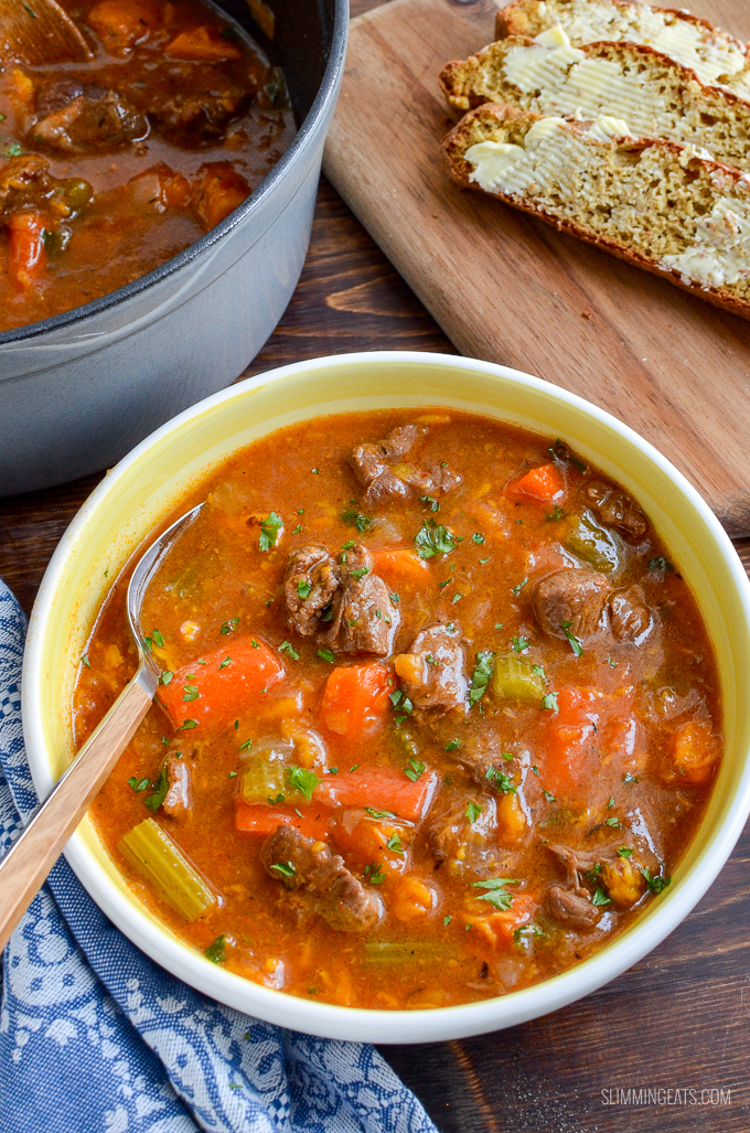 Low Syn Beef and Sweet Potato Stew (Stove Top and Instant Pot
