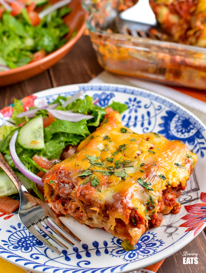 Yummy Pasta Chicken Enchiladas Slimming Eats