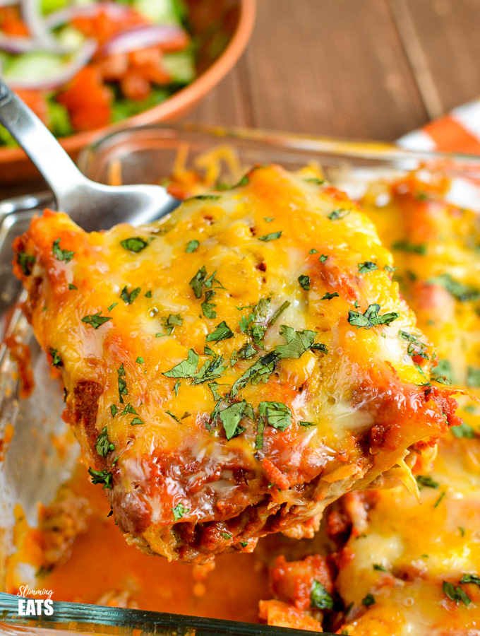 Yummy Pasta Chicken Enchiladas Slimming Eats