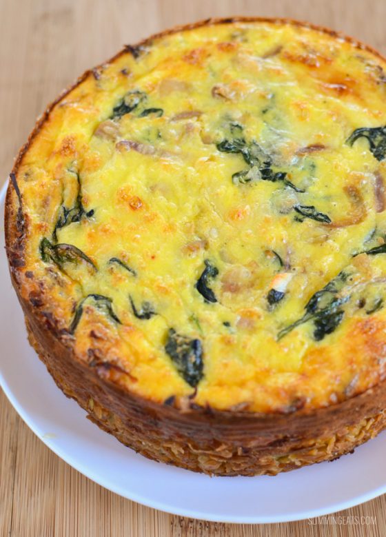 Chicken and Spinach Quiche Slimming Eats Recipes