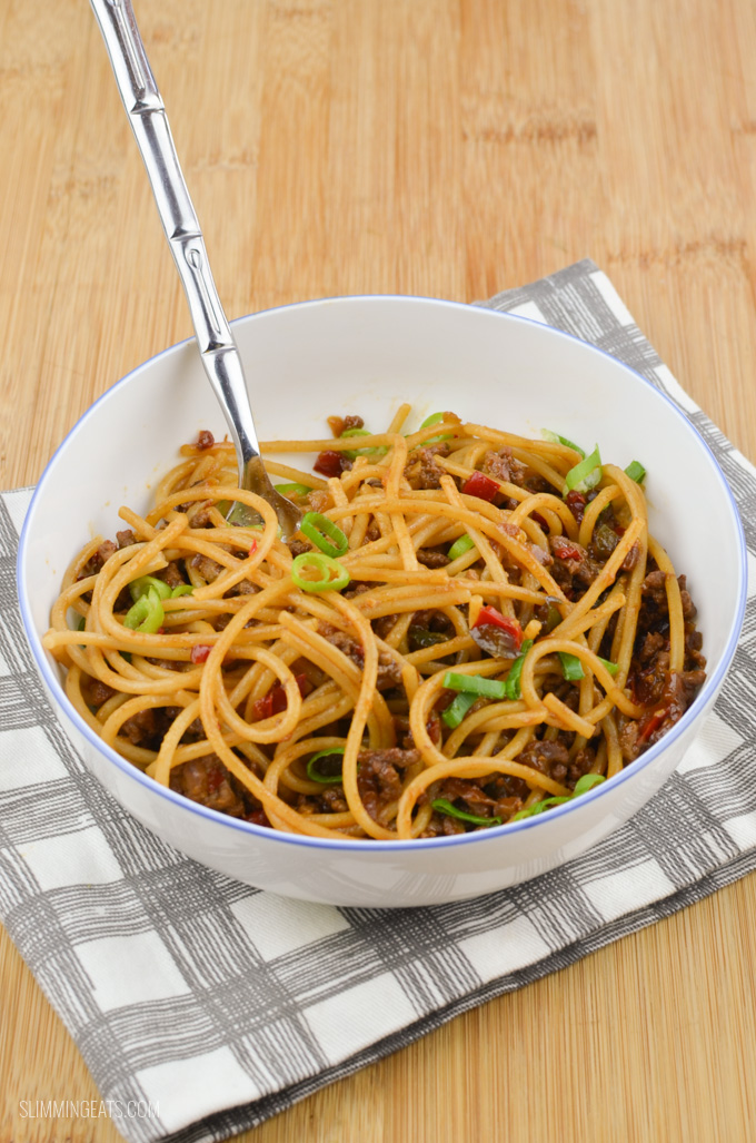 Chilli Beef Noodles Slimming Eats Slimming World Recipes