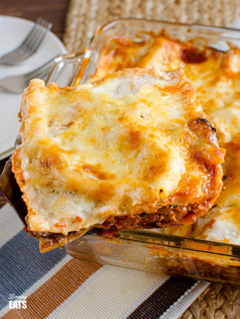 Vegetarian Aubergine Lasagne Slimming Eats Recipes