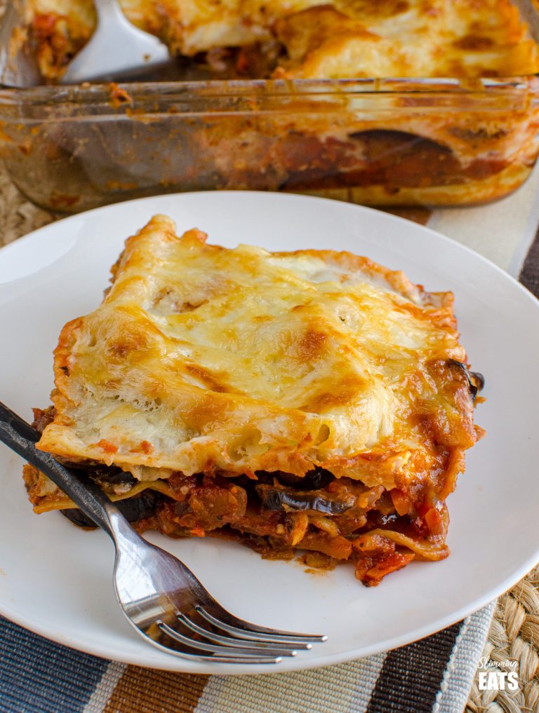 Vegetarian Aubergine Lasagne Slimming Eats Recipes