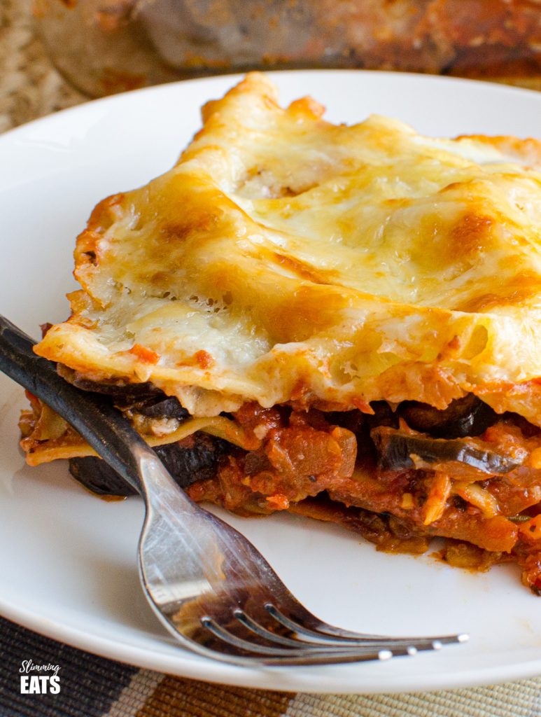 Vegetarian Aubergine Lasagne Slimming Eats Recipes