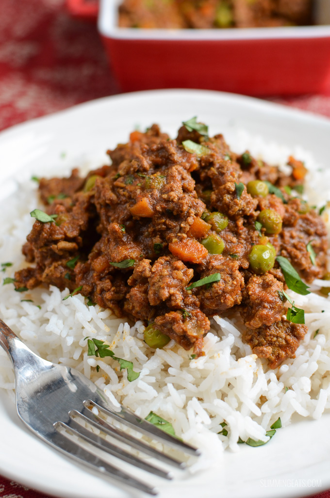 Syn Free Keema Curry Slimming World recipes Slimming Eats