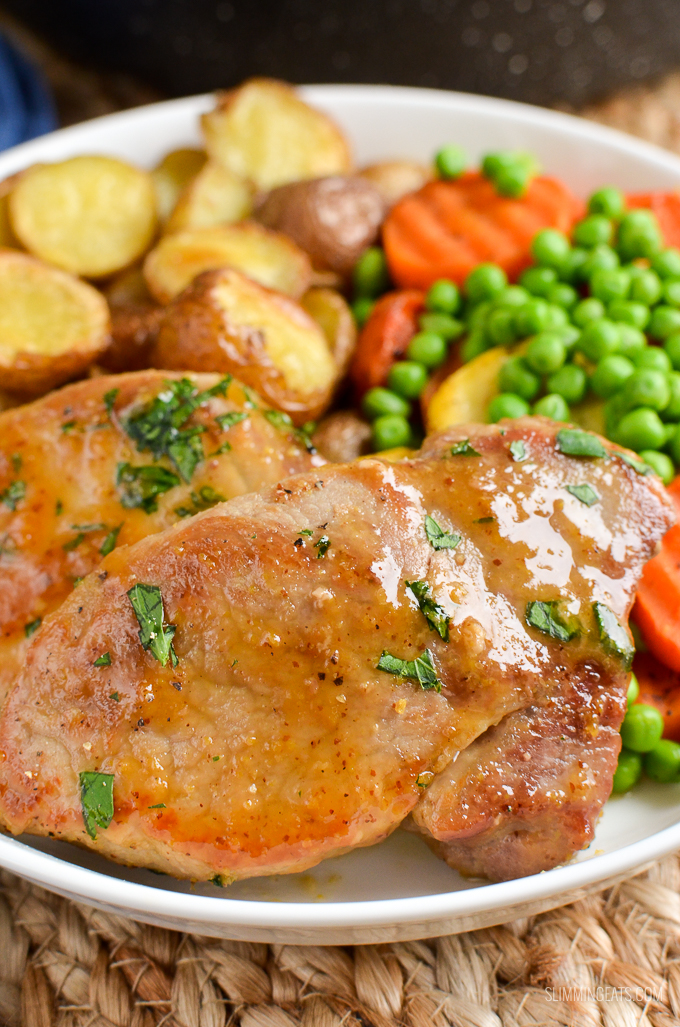 Low Syn Honey Mustard Glazed Pork Loins Slimming Eats Slimming