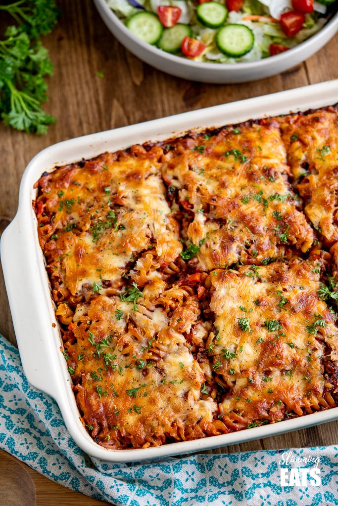 Syn Free Bolognese Pasta Bake Slimming Eats Slimming World Recipe