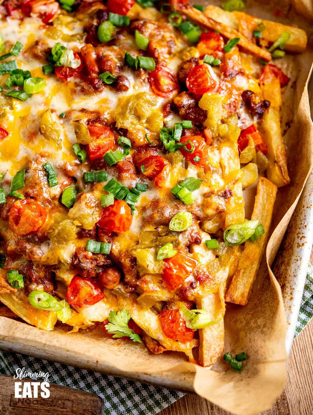 The Ultimate Sharing Layered Chilli Cheese Fries Slimming Eats