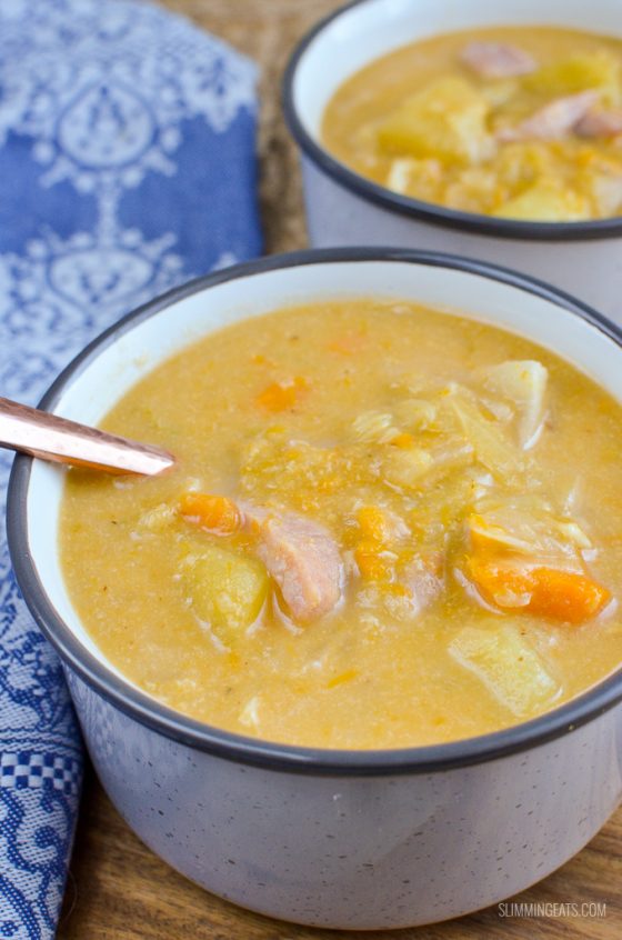 Bacon, Cabbage and Potato Soup Slimming World Recipes