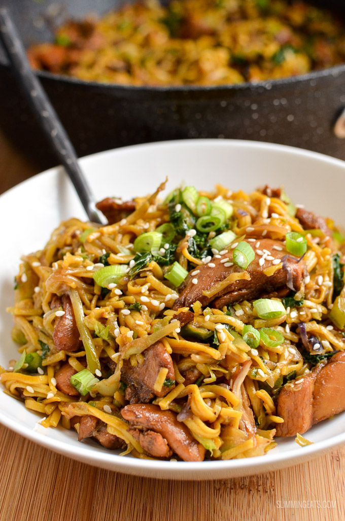 Asian Chicken with Noodles Slimming Eats Slimming World Recipes