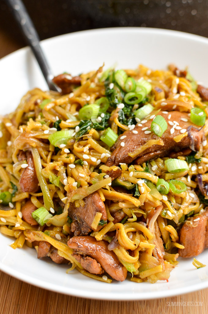 Asian Chicken with Noodles Slimming Eats Slimming World Recipes