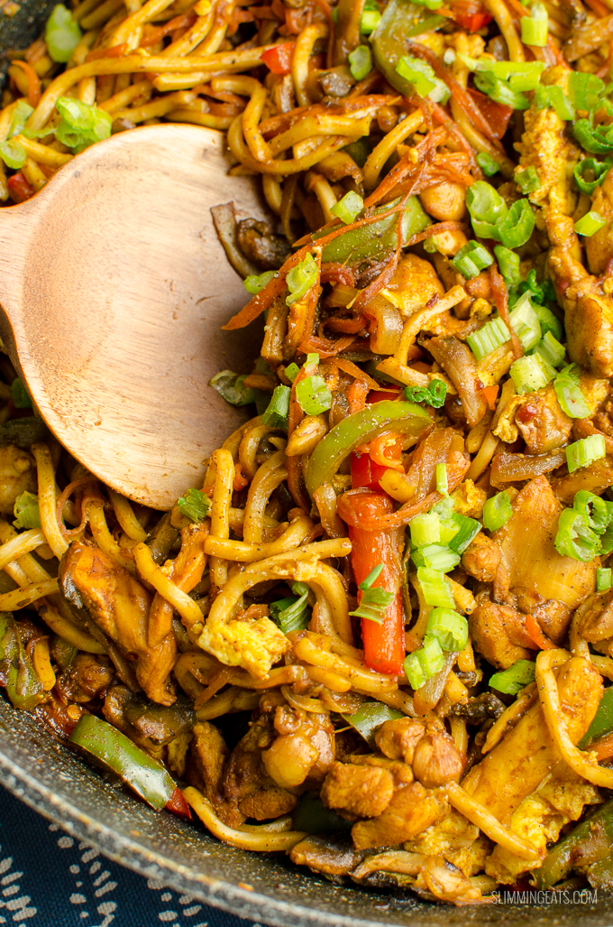 Syn Free Chicken Singapore Noodles Slimming World Slimming Eats Weight Watchers and