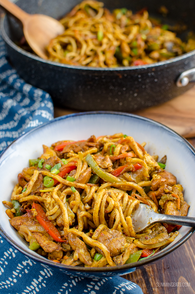 Syn Free Chicken Singapore Noodles Slimming World Slimming Eats Weight Watchers and