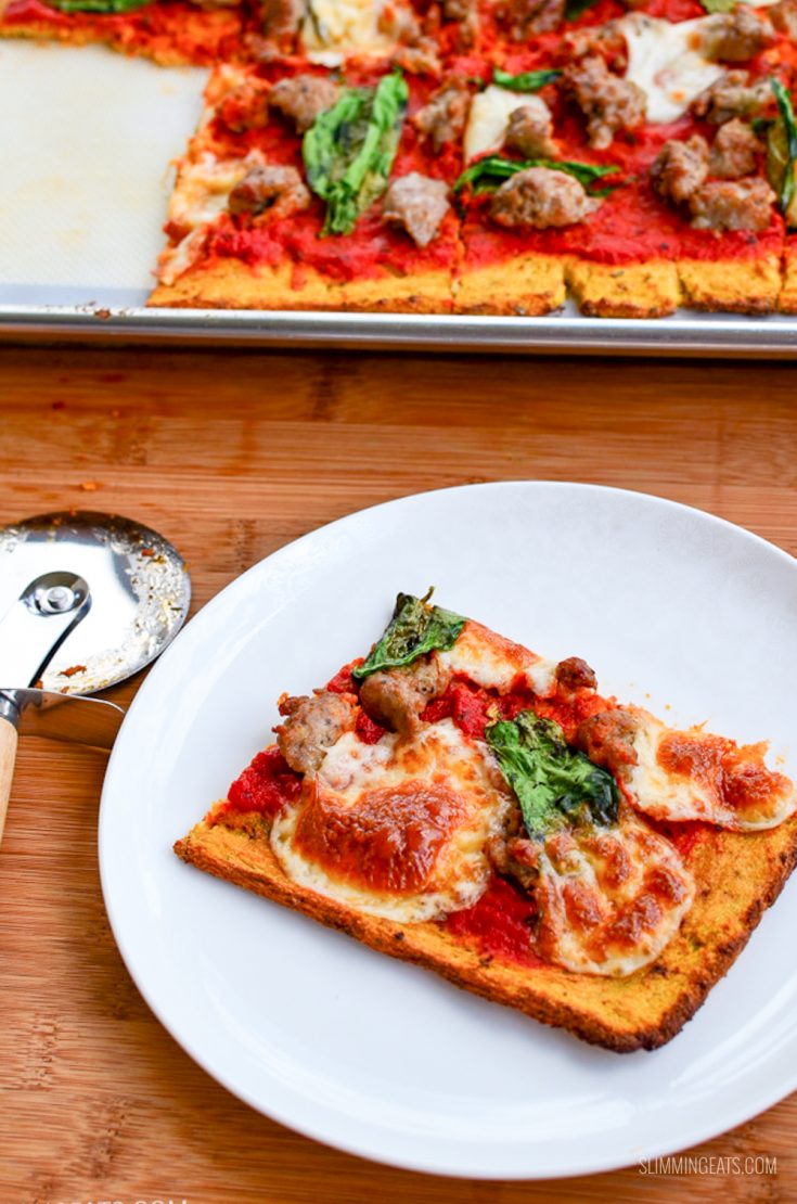 Syn Free Cauliflower Pizza Slimming Eats Weight Watchers and