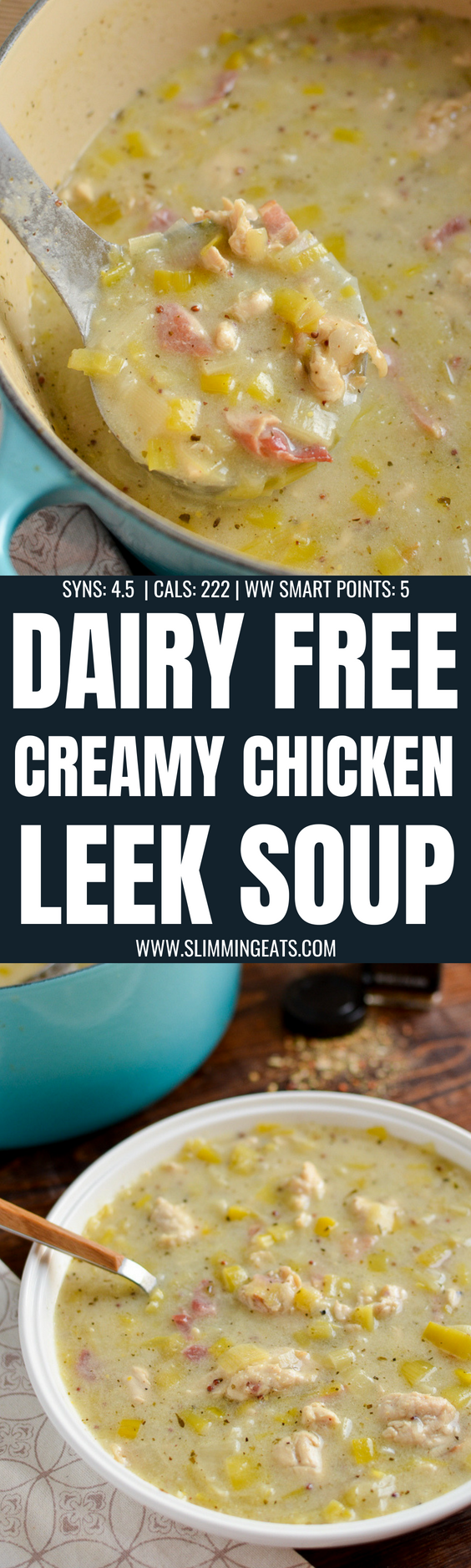 Chicken and Leek Soup Slimming World Slimming Eats