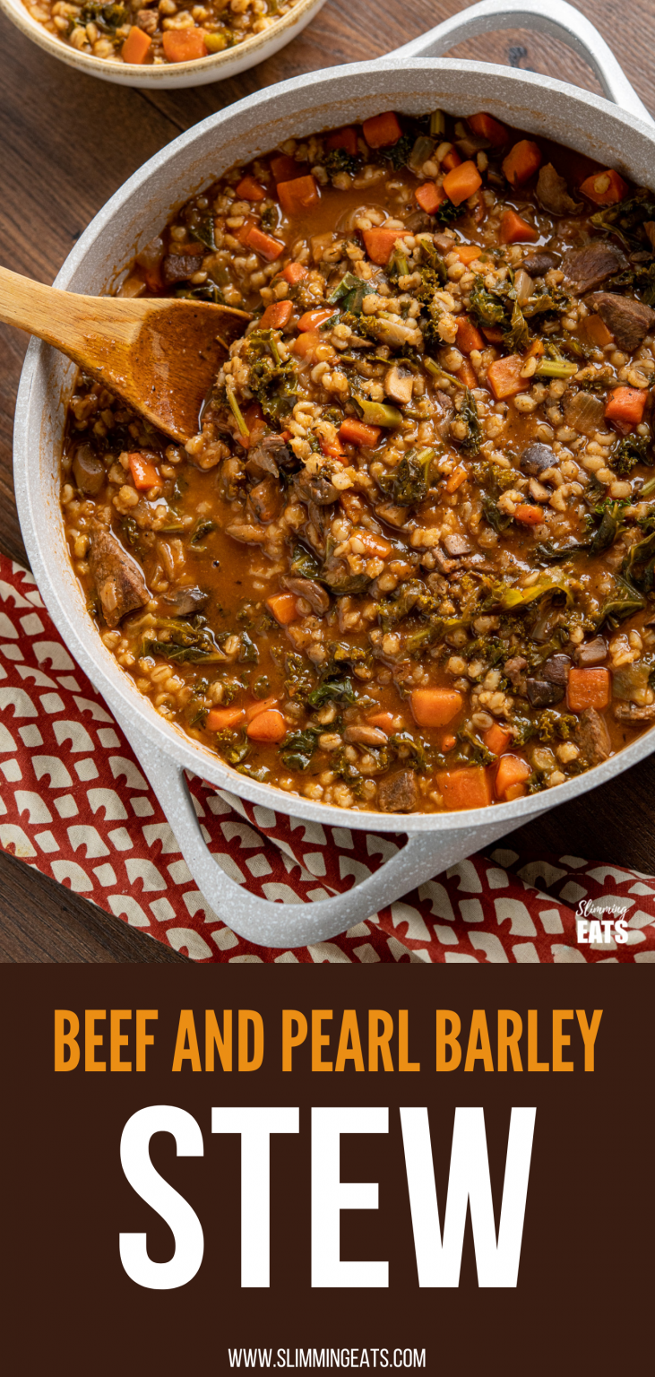 Hearty Beef and Barley Stew Slimming Eats Recipes