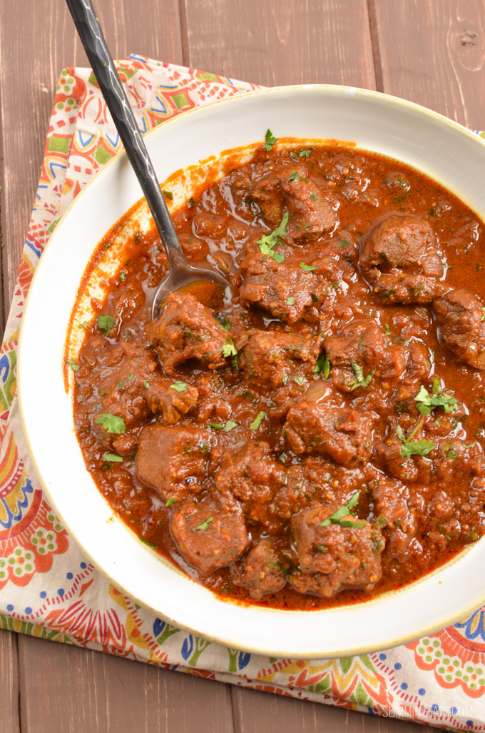 Lamb Rogan Josh Slimming Eats Weight Watchers and Slimming World