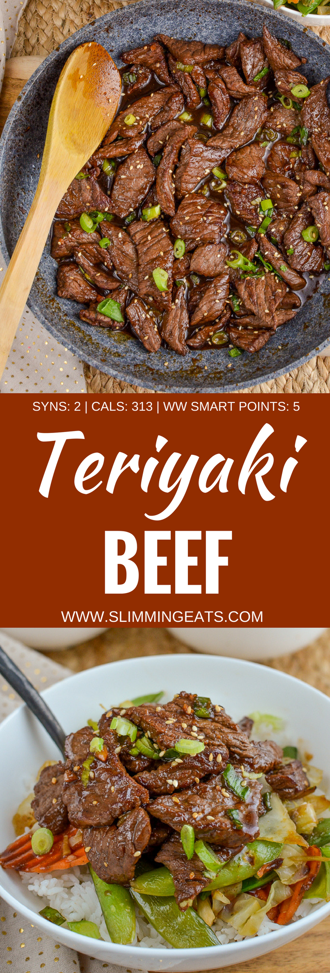 Delicious Beef Teriyaki Slimming World Slimming Eats Weight
