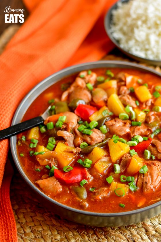 Instant Pot Sweet and Sour Chicken Slimming Eats Slimming World