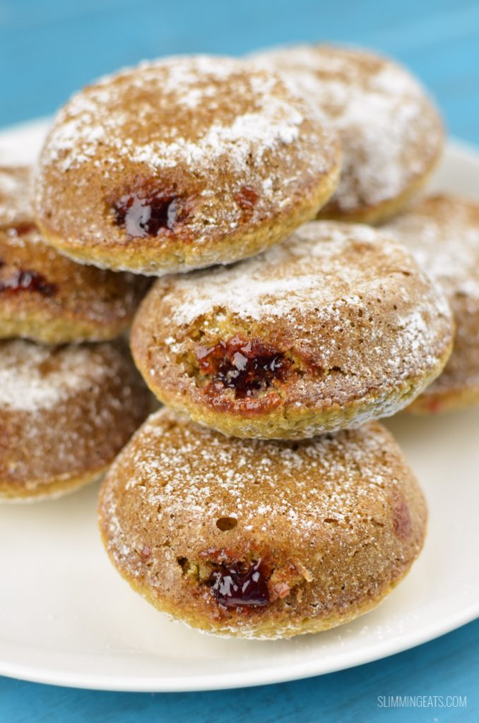 Baked Gluten Free Jam Doughnuts Slimming Eats Weight Watchers and