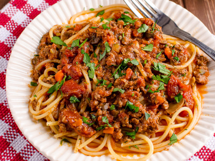 Slimming World Best Ever Bolognese Meat Sauce Instant Pot