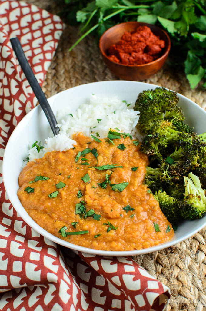 4 Ingredient Quick Lentil Curry (Instant Pot) Slimming Eats Weight