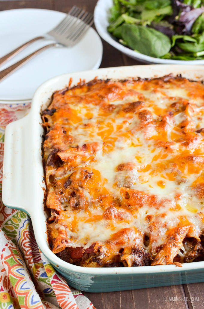 Syn Free Sloppy Joe Pasta Bake Slimming Eats Slimming World Recipes