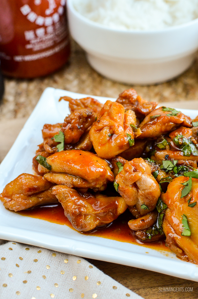 Quick Sriracha Chicken Slimming Eats Slimming World Recipes