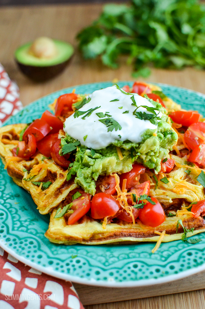 Easy Syn Free Waffle Omelette | Slimming Eats - Slimming World Recipes