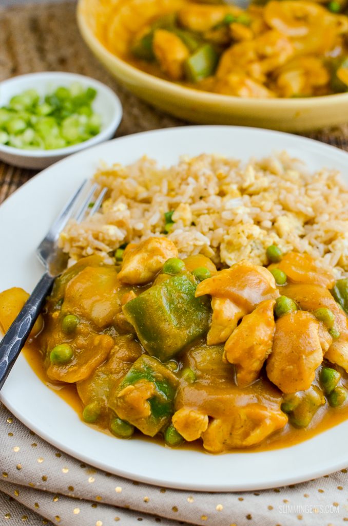 Syn Free Chinese Chicken Curry Slimming World Recipes
