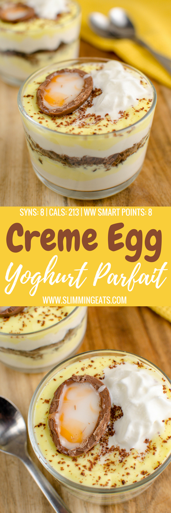 Creme Egg Yoghurt Parfait Slimming World Recipes