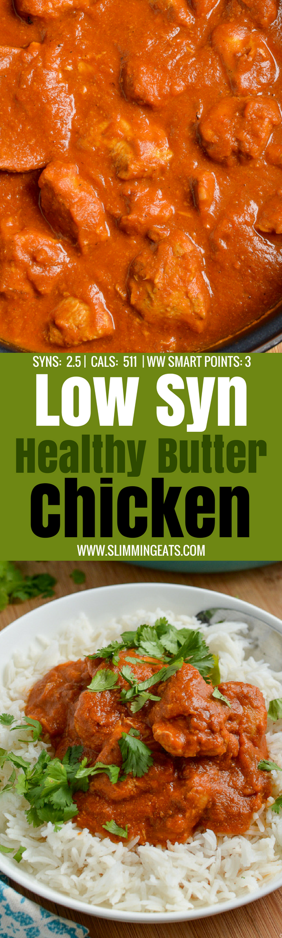 Low Syn Healthy Butter Chicken (Murgh Makhani) Slimming World