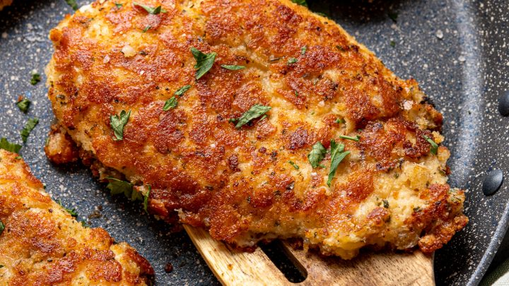 Golden Parmesan Crusted Chicken Slimming Eats Recipes