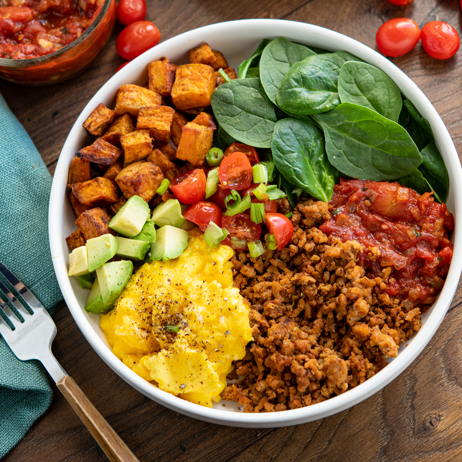 Turkey Taco Breakfast Bowl Slimming Eat Recipes