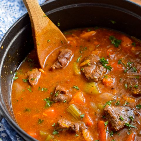 Low Syn Beef and Sweet Potato Stew 
