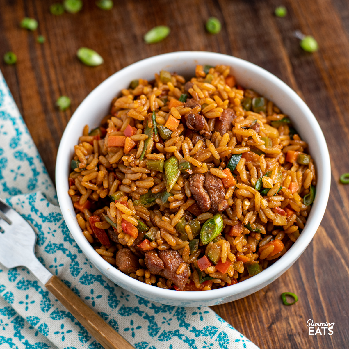 Teriyaki Chicken and Rice Bowl | Slimming Eats