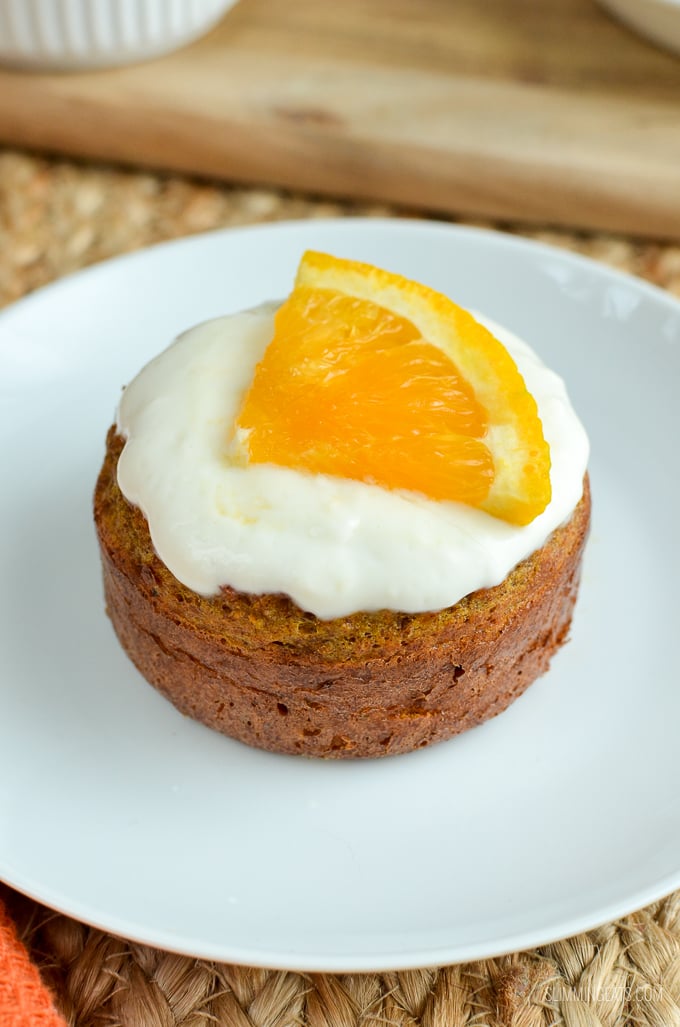 Slimming Eats Carrot and Orange Cake - vegetarian, Slimming and Weight Watchers friendly