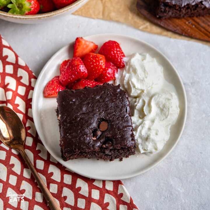 Squidgy Chocolate Brownie Cake