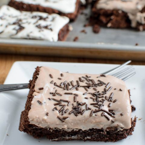Low Syn Squidgy Chocolate Brownie Cake