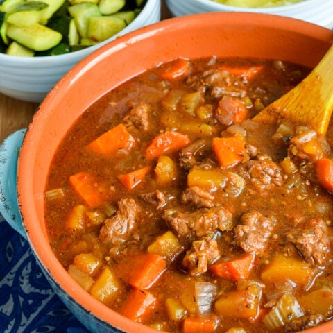 Beef and Vegetable Casserole (Oven, Slow Cooker, Instant Pot)