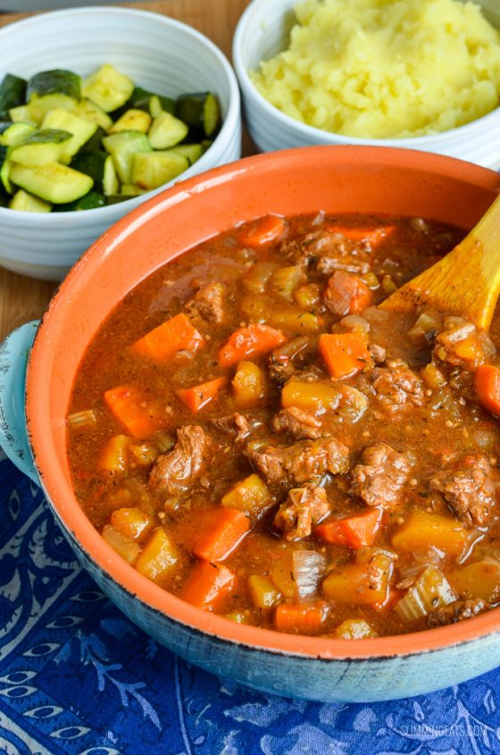 Beef and Vegetable Casserole (Oven, Slow Cooker, Instant Pot