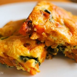 Syn Free Sweet Potato and Spinach Frittata
