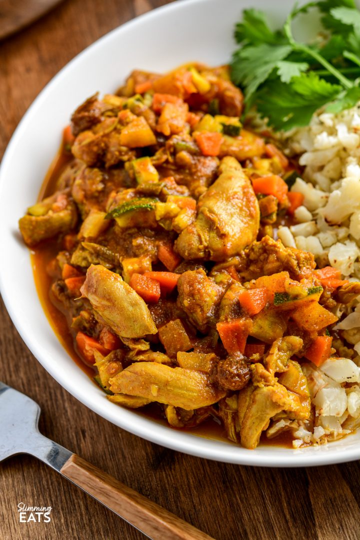Fruity Chicken Curry Slimming Eats Recipe.