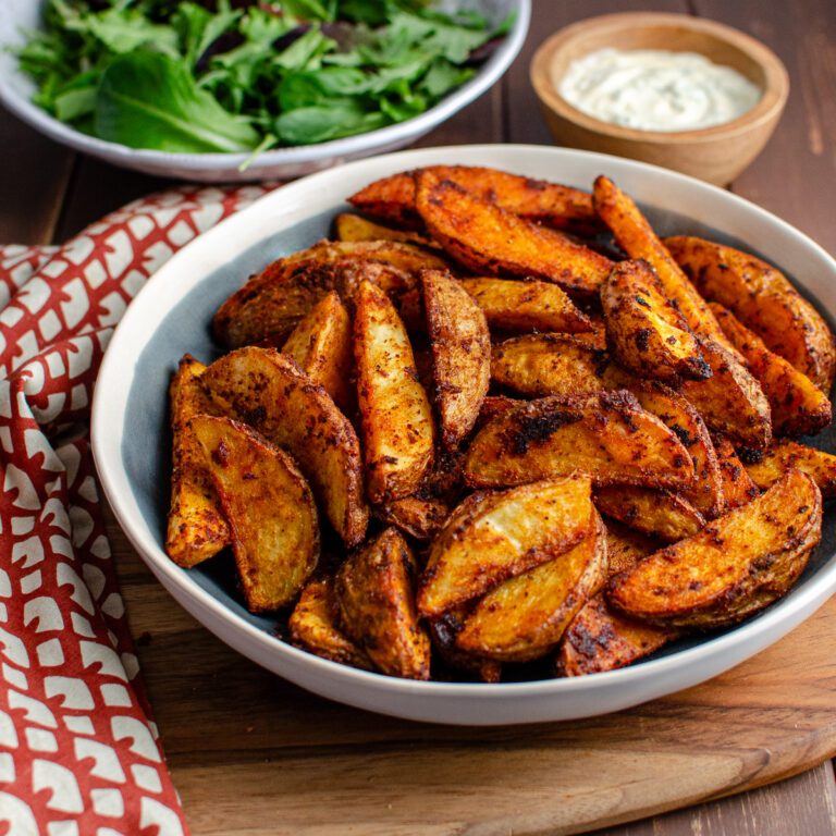 Spicy Potato Wedges Slimming Eats