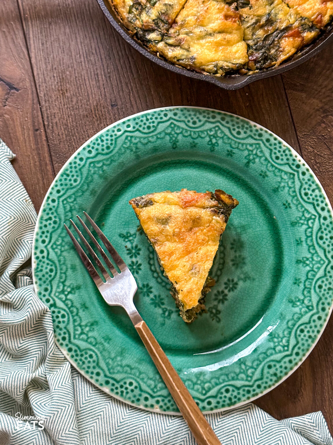 Sweet Potato and Spinach Frittata Slimming Eats