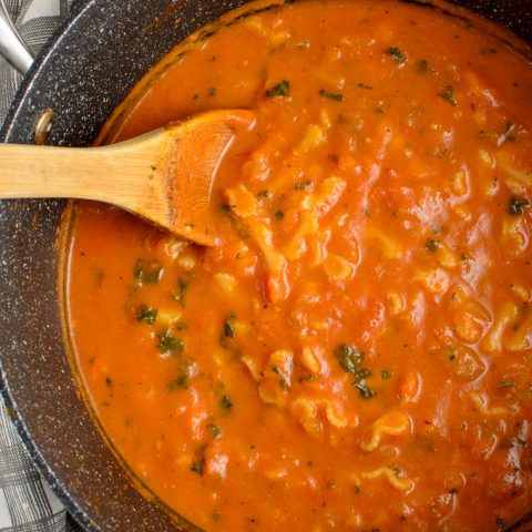 Tomato and Pasta Soup