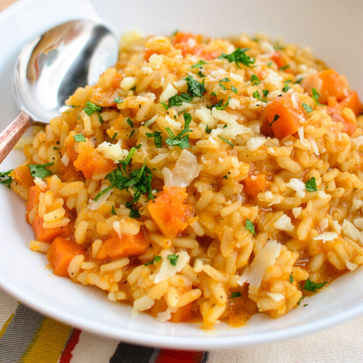 Roasted Butternut Squash Risotto