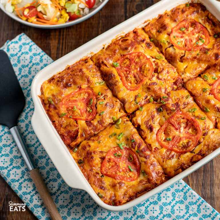 Spicy Mexican Chicken Lasagne Slimming Eats