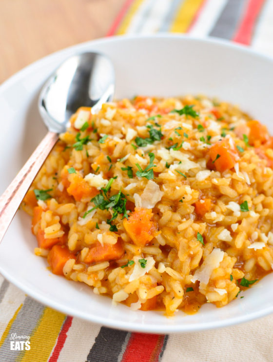Roasted Butternut Squash Risotto Slimming Eats
