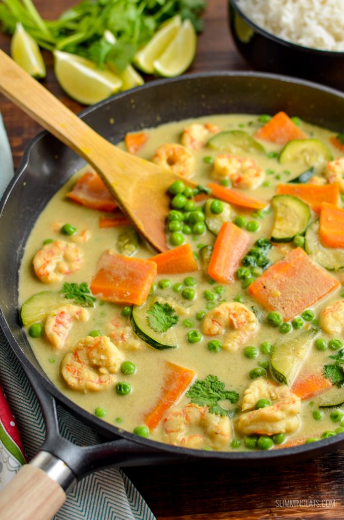 Thai Green Prawn Curry Delicious Slimming World Recipes